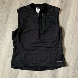 Patagonia R1 Polartec half zip pullover vest women’s M